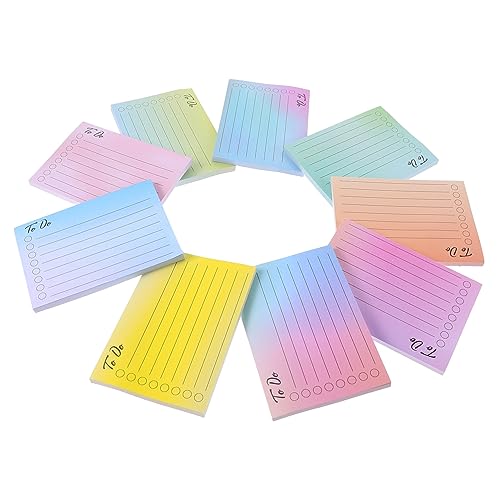 Homoyoyo Bunte Haftnotizen Selbstklebende Notizzettel Tragbare Memo Pads mit Starker Haftkraft für Büro Schule und Zuhause Farben Praktisch für Listen und Erinnerungen Homoyoyo Bunte Haftnotizen Selbstklebende Notizzettel Tragbare Memo Pads mit Starker Haftkraft für Büro Schule und Zuhause Farben Praktisch für Listen und Erinnerungen von Homoyoyo