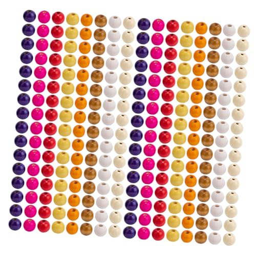 Homoyoyo Bunte Natürliche Runde Holzperlen Glatte DIY Bastelperlen für Schmuckherstellung Armbänder Halsketten Kreative Perlen Homoyoyo Bunte Natürliche Runde Holzperlen Glatte DIY Bastelperlen für Schmuckherstellung Armbänder Halsketten Kreative Perlen von Homoyoyo