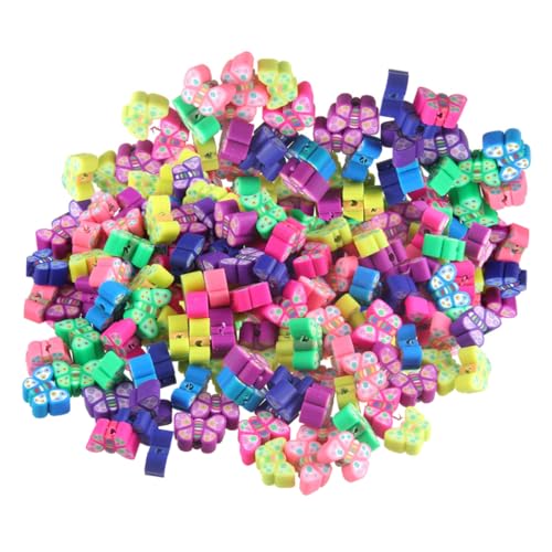 Homoyoyo Bunte Schmetterlings Polymer Clay Perlen DIY Schmuckherstellung Glatte Langlebige DIY Bastelmaterialien für Armbänder und Halsketten Sichere Handwerksdekoration Homoyoyo Bunte Schmetterlings Polymer Clay Perlen DIY Schmuckherstellung Glatte Langlebige DIY Bastelmaterialien für Armbänder und Halsketten Sichere Handwerksdekoration von Homoyoyo