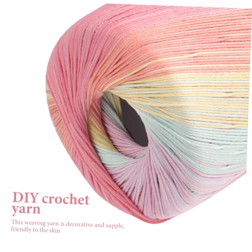 Homoyoyo Buntes Häkelgarn Strickgarn Vielseitig Flexibel für DIY Handarbeiten Sofa Kissen Decken Garn mit Weichem Griff und Hoher Reißfestigkeit Homoyoyo Buntes Häkelgarn Strickgarn Vielseitig Flexibel für DIY Handarbeiten Sofa Kissen Decken Garn mit Weichem Griff und Hoher Reißfestigkeit von Homoyoyo