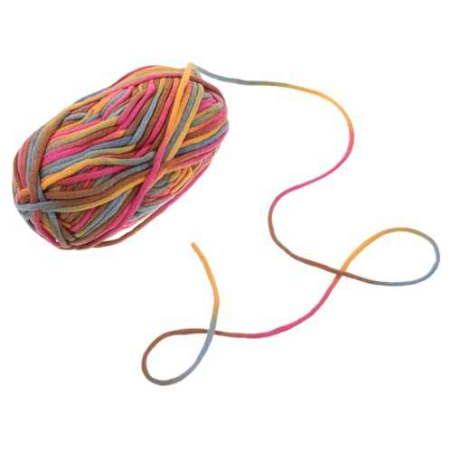 Homoyoyo Buntes Strickgarn Baumwolle Chunky T Shirt Garn für DIY Projekte für Pullover Schals und Mehr Weich und Warm für Erwachsene Homoyoyo Buntes Strickgarn Baumwolle Chunky T Shirt Garn für DIY Projekte für Pullover Schals und Mehr Weich und Warm für Erwachsene von Homoyoyo