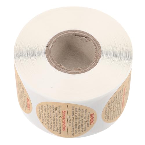 Homoyoyo Candle Warning Labels Selbstklebend Runde Sicherheitsaufkleber für Kerzenherstellung Wax Melt Warnhinweise Haftetiketten für Saubere Oberfläche Einfaches Abziehen und Anbringen Homoyoyo Candle Warning Labels Selbstklebend Runde Sicherheitsaufkleber für Kerzenherstellung Wax Melt Warnhinweise Haftetiketten für Saubere Oberfläche Einfaches Abziehen und Anbringen von Homoyoyo