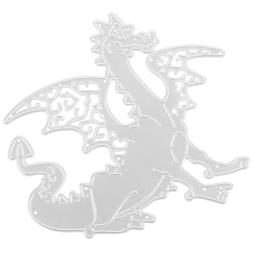 Homoyoyo Carbon Steel Stanzform Drachen Motiv Prägeschablone für DIY Scrapbooking Fotoalbum Karten Basteln Wiederverwendbar Langlebig Kreativ Homoyoyo Carbon Steel Stanzform Drachen Motiv Prägeschablone für DIY Scrapbooking Fotoalbum Karten Basteln Wiederverwendbar Langlebig Kreativ von Homoyoyo