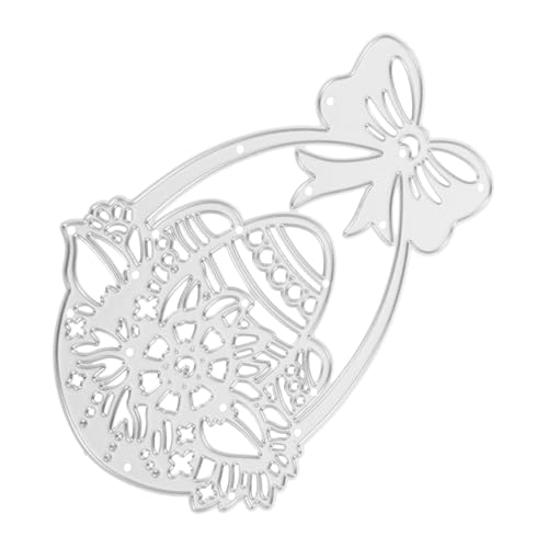 Homoyoyo Carbon Steel Stanzform Ei Form Prägeschablone DIY Basteln Scrapbooking Handwerk Werkzeug Robust Langlebig für Papiermodelle und Kreative Projekte von Homoyoyo