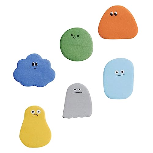 Homoyoyo Cartoon Haftnotizen pro Packung Selbstklebende Notizzettel mit Glattem Schreibmaterial Bunte Memo Pads für Büro Schule und Persönliche Organisation von Homoyoyo