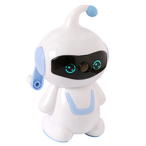Homoyoyo Cartoon Roboter Bleistiftspitzer Für Manuelle Bleistiftschärfer Für Schulbedarf Und Kreative Projekte Perfektes Für Junge von Homoyoyo