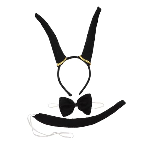 Homoyoyo Cosplay Tierkopfband mit Verstellbaren Antilopenhörnern Schleife und Weiches Material Leicht und Tragbar für Halloween Karneval Bühnenauftritte und Partyzubehör Homoyoyo Cosplay Tierkopfband mit Verstellbaren Antilopenhörnern Schleife und Weiches Material Leicht und Tragbar für Halloween Karneval Bühnenauftritte und Partyzubehör von Homoyoyo