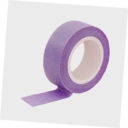 Homoyoyo DIY Dekoratives Klebeband Bonbonfarbe Handreißbares Washi Tape Für Scrapbooking Journaling Und Geschenkverpackung Lila Bastelband Für Projekte Homoyoyo DIY Dekoratives Klebeband Bonbonfarbe Handreißbares Washi Tape Für Scrapbooking Journaling Und Geschenkverpackung Lila Bastelband Für Projekte von Homoyoyo