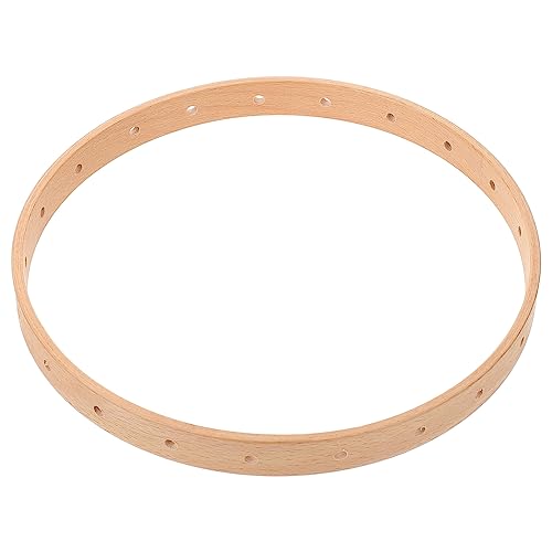 Homoyoyo DIY Holz Weberrahmen für Runder Bastelring Wiederverwendbar und Langlebig für Kreative Dekorationen und Kunsthandwerk von Homoyoyo