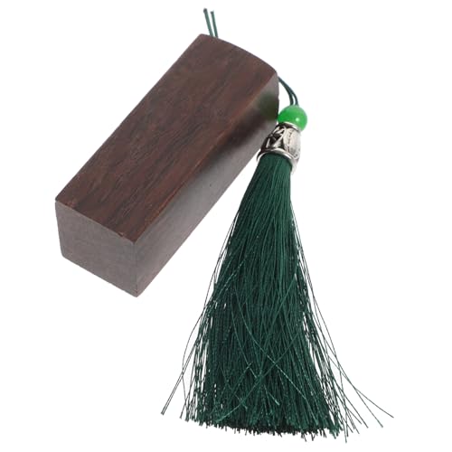 Homoyoyo DIY Holzstempel aus Schwarzem Zedernholz Multifunktional für Kalligraphie Namens und Signatursiegel für Anfänger und Bastelprojekte Handgefertigte Holzsiegel zum Üben und von Homoyoyo