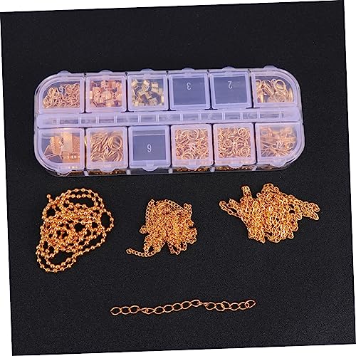 Homoyoyo DIY Schmuckzubehör mit Verschlüssen und Karabinern für Armband Halskette Ohrring und Schlüsselring Robustes für Schmuckherstellung zum Selbermachen und Reparieren Homoyoyo DIY Schmuckzubehör mit Verschlüssen und Karabinern für Armband Halskette Ohrring und Schlüsselring Robustes für Schmuckherstellung zum Selbermachen und Reparieren von Homoyoyo