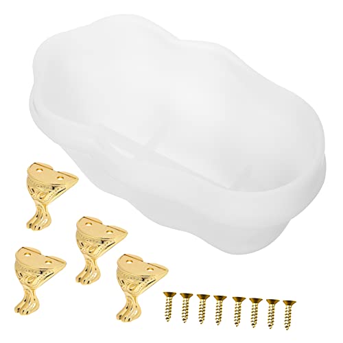 Homoyoyo DIY Silikon Badewanne Form mit Stütze und Schrauben für Epoxidharz Gießprojekte Hochwertige Silikonform für Kreative Handarbeiten und Aufbewahrungslösungen Homoyoyo DIY Silikon Badewanne Form mit Stütze und Schrauben für Epoxidharz Gießprojekte Hochwertige Silikonform für Kreative Handarbeiten und Aufbewahrungslösungen von Homoyoyo