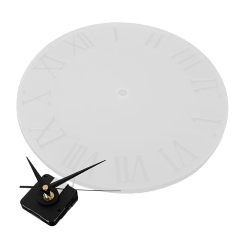 Homoyoyo DIY Silikon Uhr Gießform mit Römischen Zahlen Langlebige Uhr Silikonform inklusive Uhrwerk für Resin Wanduhren Basteln Kinderzimmer Büro Dekoration Homoyoyo DIY Silikon Uhr Gießform mit Römischen Zahlen Langlebige Uhr Silikonform inklusive Uhrwerk für Resin Wanduhren Basteln Kinderzimmer Büro Dekoration von Homoyoyo