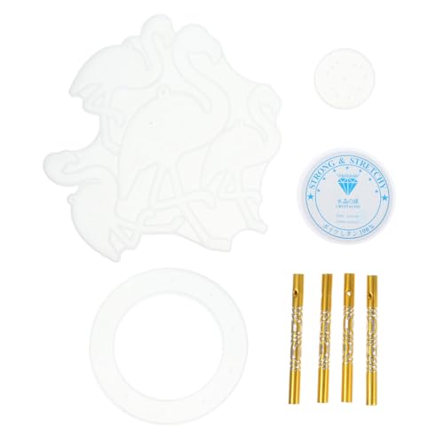 Homoyoyo DIY Silikonform Flamingo Windspiel Anhänger Gießform für Schmuckherstellung Transparent Robust für Kreative Bastelsets und Wohnraumdekoration Zufällige Farbe Zufällige Farbe Homoyoyo DIY Silikonform Flamingo Windspiel Anhänger Gießform für Schmuckherstellung Transparent Robust für Kreative Bastelsets und Wohnraumdekoration Zufällige Farbe Zufällige Farbe von Homoyoyo