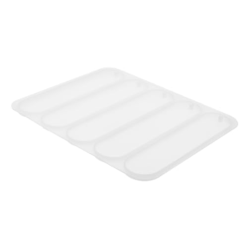 Homoyoyo DIY Silikonform für Lesezeichen Ovales Epoxidharz Gießset zur Herstellung Individueller Lesezeichen Stabil Flexibel Langlebig für Kreatives Handwerk von Homoyoyo