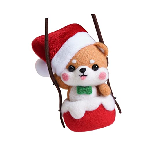 Homoyoyo DIY Weihnachtsanhänger Nadelfilzen Komplettset für Erwachsene Filzwolle und Nadeln für Geschenkdekoration und Kreative zu Hause Homoyoyo DIY Weihnachtsanhänger Nadelfilzen Komplettset für Erwachsene Filzwolle und Nadeln für Geschenkdekoration und Kreative zu Hause von Homoyoyo