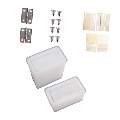 Homoyoyo DIY Zigarettenbox Bastelset Silikonform Gießform Komplett Set für Handmade Handicrafts mit Zubehör für Individuelle Praktische Quadratische Zigarettenhüllen Leicht Tragbar und Homoyoyo DIY Zigarettenbox Bastelset Silikonform Gießform Komplett Set für Handmade Handicrafts mit Zubehör für Individuelle Praktische Quadratische Zigarettenhüllen Leicht Tragbar und von Homoyoyo