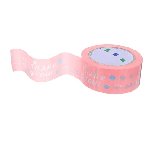 Homoyoyo Danke Klebeband mit Starkem Kleber für Sicheres Verpacken und Versiegeln von Paketen Vielseitig Einsetzbar für Geschenkverpackungen und Versand Dekoratives Thank You Tape für Homoyoyo Danke Klebeband mit Starkem Kleber für Sicheres Verpacken und Versiegeln von Paketen Vielseitig Einsetzbar für Geschenkverpackungen und Versand Dekoratives Thank You Tape für von Homoyoyo