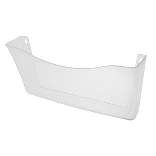 Homoyoyo Datei Aufbewahrungsbehälter Wand-Mail-Organizer Dokumentenregal hängender Aktenordner Zeitschriftentasche Aktenkoffer zur Wandmontage Hängeregistraturhalter Abs Transparent von Homoyoyo