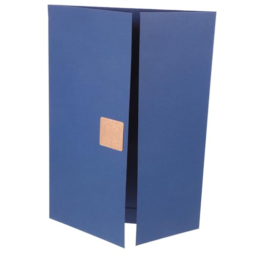 Homoyoyo Dekorativer Eleganter Urkundenumschlag Praktische Dokumentenhülle für Auszeichnungen und Diplome Blau Dreifach Gefaltet Homoyoyo Dekorativer Eleganter Urkundenumschlag Praktische Dokumentenhülle für Auszeichnungen und Diplome Blau Dreifach Gefaltet von Homoyoyo