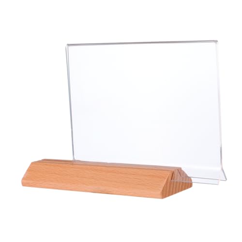 Homoyoyo Desktop-Staffelei Aus Holz Mit Abnehmbarem Menüständer Für A6-Format Ideal Für Restaurants Büros Und Zuhause – Vielseitig Einsetzbar Für Fotos Und Schilder Homoyoyo Desktop-Staffelei Aus Holz Mit Abnehmbarem Menüständer Für A6-Format Ideal Für Restaurants Büros Und Zuhause – Vielseitig Einsetzbar Für Fotos Und Schilder von Homoyoyo