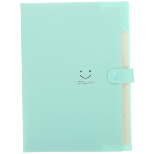 Homoyoyo Dokumentenmappe Fächer Ordner Folder aus Erweiterbarer Dokumentenordner und Strapazierfähig Praktischer Organizer für Büro und Schule in Grün von Homoyoyo