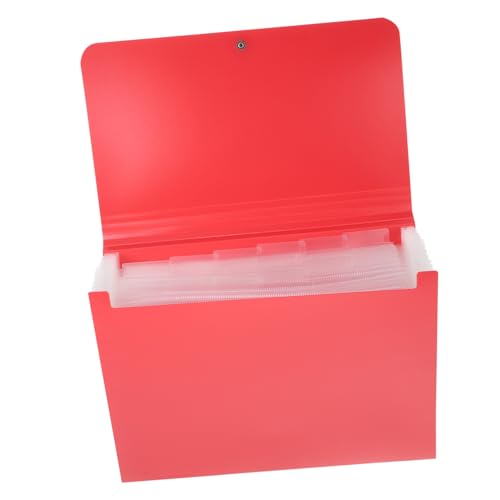 Homoyoyo Dokumentenmappe mit Fächern Tragbare Organizer Tasche Rosé für Büro und Schule aus Robustem für Rechnungen Papiere und Homoyoyo Dokumentenmappe mit Fächern Tragbare Organizer Tasche Rosé für Büro und Schule aus Robustem für Rechnungen Papiere und von Homoyoyo