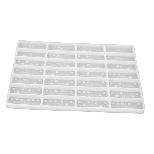Homoyoyo Domino Silikonform Für DIY Bastelprojekte Epoxidharz Gießform Für Anwendungen Hochwertige Silikonform Für Domino Spielsteine Für Kunsthandwerk von Homoyoyo