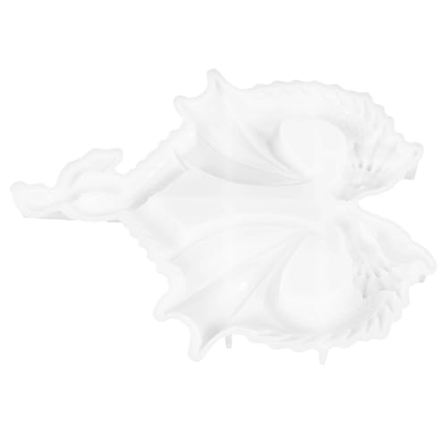 Homoyoyo Drachenförmige Silikonform für DIY Gießen Flexible Epoxidharzform mit Flügel Motiv Langlebige Silikon gießform zum Basteln von Drachen dekorationen und Wandornamenten von Homoyoyo