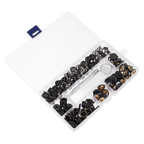Homoyoyo Druckknopfverschluss Kit mit Werkzeugen und Aufbewahrungsbox Robuste Druckknöpfe für Zelt Boot Sofa und DIY Projekte für Drinnen und Draußen Homoyoyo Druckknopfverschluss Kit mit Werkzeugen und Aufbewahrungsbox Robuste Druckknöpfe für Zelt Boot Sofa und DIY Projekte für Drinnen und Draußen von Homoyoyo