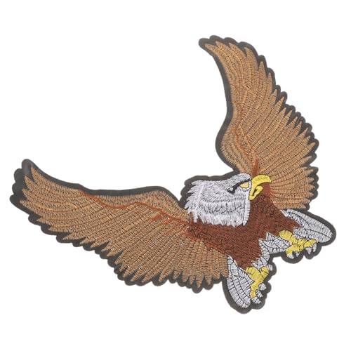 Homoyoyo Eagle Applikation Patch für Kleidung Bestickter Flicken zum Aufnähen für Jeans Taschen und Mehr DIY Fashion Accessoire Einfach Anzubringen Waschbar und Langlebig von Homoyoyo