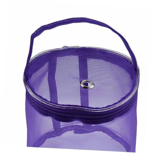 Homoyoyo Eimer zur Aufbewahrung von Wollgarn aufbewahrungssack storage pockets wallet storage bags handtasche Lagerung wolle Aufbewahrung von Häkelgarn Aufbewahrung von Garnknäuel Violett von Homoyoyo