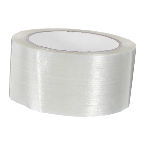 Homoyoyo Einseitiges Glasfaserband Strapazierfähiges Transparentes Spurloses Klebeband Für Verstärkte Verpackungen Sanitärinstallationen Umzüge Und Bauarbeiten von Homoyoyo