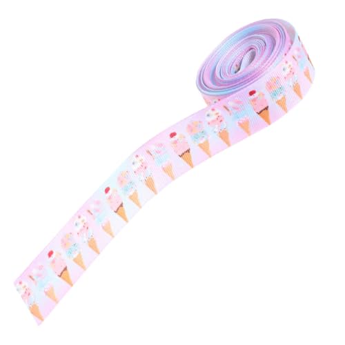 Homoyoyo Eiscreme dekoband aus Polyester Breit Vielseitiges DIY geschenkband für Verpackung Haarornamente Bastelprojekte und Wohnaccessoires Homoyoyo Eiscreme dekoband aus Polyester Breit Vielseitiges DIY geschenkband für Verpackung Haarornamente Bastelprojekte und Wohnaccessoires von Homoyoyo