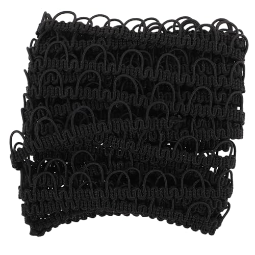 Homoyoyo Elastisches Spitzenbesatzband 5 Meter Dehnbares Knopflochband Zum Nähen Für Selbstgemachte Kleidungsstücke Kostümverzierungen Homoyoyo Elastisches Spitzenbesatzband 5 Meter Dehnbares Knopflochband Zum Nähen Für Selbstgemachte Kleidungsstücke Kostümverzierungen von Homoyoyo