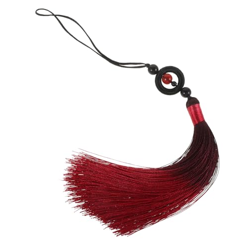 Homoyoyo Elegant Taichi Quaste für Kampfkunst Traditionelles Chinesisches Zubehör Weinrot Vielseitig Einsetzbar für Taichi und Andere Kampfsportarten Langlebig Homoyoyo Elegant Taichi Quaste für Kampfkunst Traditionelles Chinesisches Zubehör Weinrot Vielseitig Einsetzbar für Taichi und Andere Kampfsportarten Langlebig von Homoyoyo