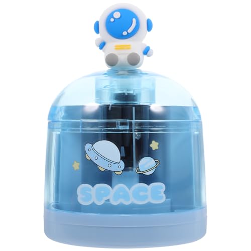 Homoyoyo Elektrischer Multifunktionaler Bleistiftspitzer für Schüler mit Automatischem Anspitzsystem Kindgerechtem Cartoon design in Blau für Schule Kunst und Bürogebrauch Homoyoyo Elektrischer Multifunktionaler Bleistiftspitzer für Schüler mit Automatischem Anspitzsystem Kindgerechtem Cartoon design in Blau für Schule Kunst und Bürogebrauch von Homoyoyo
