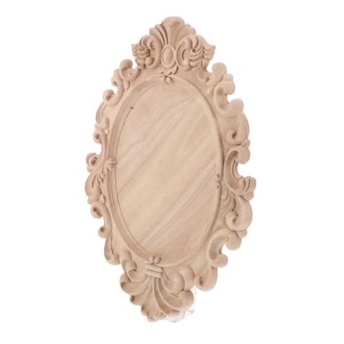 Homoyoyo Europäische Holzapplikationen Unlackierte Geschnitzte Holzverzierungen für Schranktüren Möbel DIY Vintage Rustikale Holzdekoration Wohnzimmer Schlafzimmer Homoyoyo Europäische Holzapplikationen Unlackierte Geschnitzte Holzverzierungen für Schranktüren Möbel DIY Vintage Rustikale Holzdekoration Wohnzimmer Schlafzimmer von Homoyoyo
