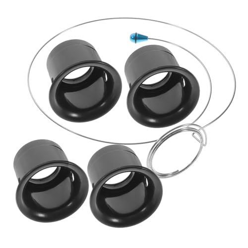 Homoyoyo Fach Vergrößerungslupe mit Stahlring Komfortable Aufsteckbrille für Uhrmacher Schmuckreparatur und Inspektion Leichtes Poliertes Zubehör für Präzises Arbeiten Zufällige Farbe von Homoyoyo