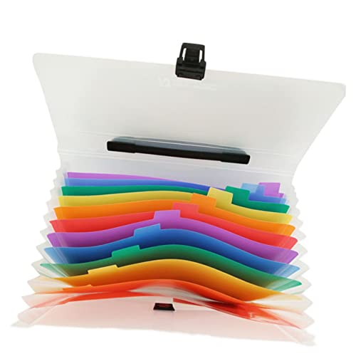 Homoyoyo Fächer Datei Ordner mit Tragegriff Erweiterbar aus Material für Büro Zuhause und Schule zur Organisation von Dokumenten und Dateien Homoyoyo Fächer Datei Ordner mit Tragegriff Erweiterbar aus Material für Büro Zuhause und Schule zur Organisation von Dokumenten und Dateien von Homoyoyo