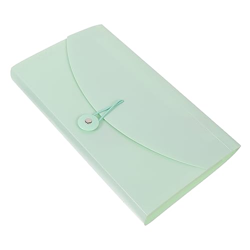 Homoyoyo Fächermappe für Quittungen und Rechnungen Robuster Organizer für Büro Schule und Reisen Vielseitig Einsetzbar Tragbar und Blau mit Zufälliger Zubehörfarbe Zufällige Farbe von Homoyoyo