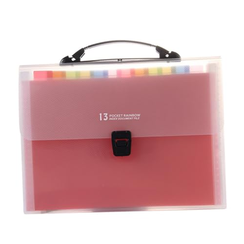 Homoyoyo Fächermappe mit Fächern Erweiterbarer Aktenordner für Dokumentenorganisation Leichter Multifunktionaler Organizer für Wichtige Papiere für Büro Schule und Zuhause Farbenfrohes Homoyoyo Fächermappe mit Fächern Erweiterbarer Aktenordner für Dokumentenorganisation Leichter Multifunktionaler Organizer für Wichtige Papiere für Büro Schule und Zuhause Farbenfrohes von Homoyoyo