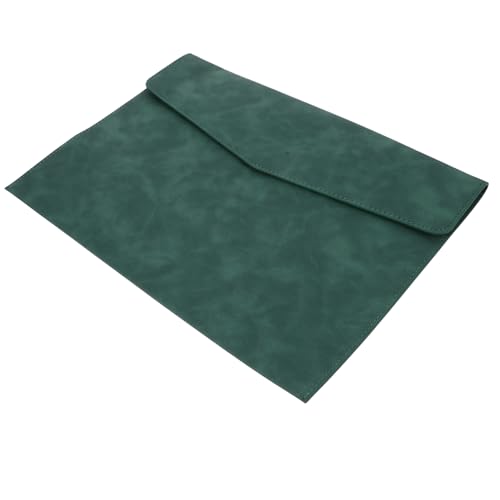 Homoyoyo Faux leder Dokumententasche Reißverschluss Ordner mit Taschen Wasserabweisend Leicht Büro Studenten Organizer Aktentasche Aktenhalter Grün Homoyoyo Faux leder Dokumententasche Reißverschluss Ordner mit Taschen Wasserabweisend Leicht Büro Studenten Organizer Aktentasche Aktenhalter Grün von Homoyoyo