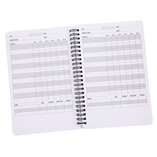 Homoyoyo Fitness Notizbuch für Männer Workout Journal zur Planung von Training und Gesundheit Planungstool für Fitnessziele und Tägliche Aufzeichnungen von Homoyoyo