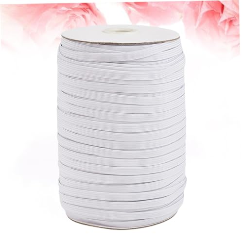Homoyoyo Flaches Polyester Elasticband Weiß Vielseitig Zuschneidbar Umweltfreundlich Strapazierfähig für Nähen Bekleidungszubehör Bündchen Gürtel und Handarbeiten Homoyoyo Flaches Polyester Elasticband Weiß Vielseitig Zuschneidbar Umweltfreundlich Strapazierfähig für Nähen Bekleidungszubehör Bündchen Gürtel und Handarbeiten von Homoyoyo