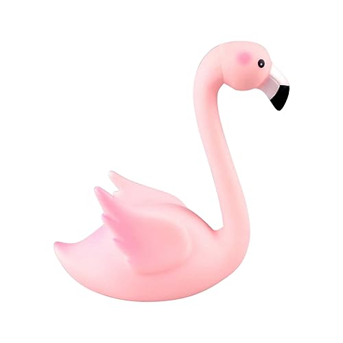 Homoyoyo Flamingo Tortendeko – Essbare Flamingo Kuchendeko in Rosa Für Hochzeiten - Geburtstagsfeiern - Shower Und Hawaii Luau Partys – Perfekte Deko Für Ihre Torte von Homoyoyo