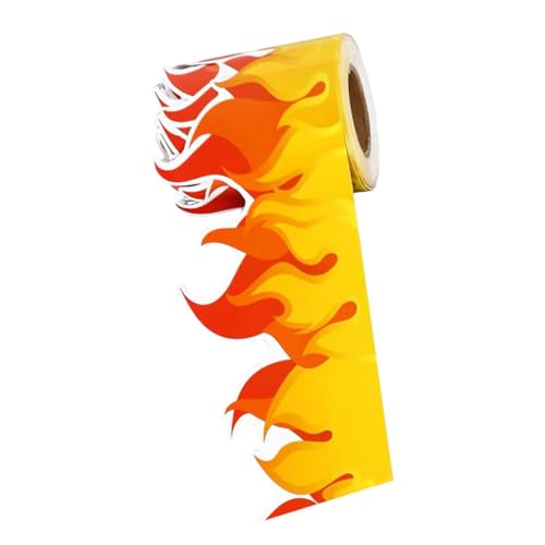 Homoyoyo Flammen Bordüre Wandaufkleber Dekorativer Rahmen für Pinnwände Vielseitig Einsetzbar für Klassenzimmer Büros Zuhause Modernes Robustes Design Homoyoyo Flammen Bordüre Wandaufkleber Dekorativer Rahmen für Pinnwände Vielseitig Einsetzbar für Klassenzimmer Büros Zuhause Modernes Robustes Design von Homoyoyo