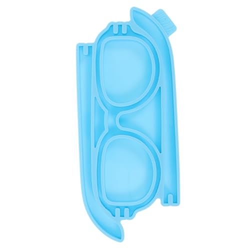 Homoyoyo Flexible Silikonform für DIY Epoxidharz Gießen Brillenform Kreative Bastelgießform für Schmuck und Dekoration Weiche Praktische Epoxidharzform in Blau für Handwerksprojekte Homoyoyo Flexible Silikonform für DIY Epoxidharz Gießen Brillenform Kreative Bastelgießform für Schmuck und Dekoration Weiche Praktische Epoxidharzform in Blau für Handwerksprojekte von Homoyoyo