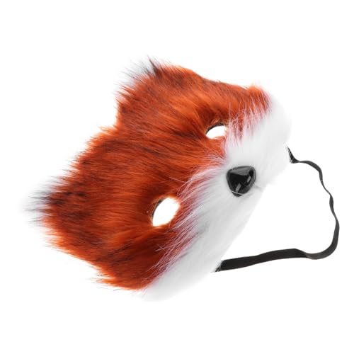 Homoyoyo Fuchs Halbgesichtsmaske Tiermaske Leicht Elastisch Atmungsaktiv Für Erwachsene Halloween Karneval Maskerade Party Cosplay Rot Braun Weiß Homoyoyo Fuchs Halbgesichtsmaske Tiermaske Leicht Elastisch Atmungsaktiv Für Erwachsene Halloween Karneval Maskerade Party Cosplay Rot Braun Weiß von Homoyoyo