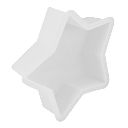 Homoyoyo Fünfzackiger Stern Silikonform Flexibles Diy Gießform für Bastelarbeiten Epoxidharz und Dekorative Figuren für Anfänger und Projekte von Homoyoyo
